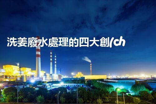 洗姜廢水處理的四大創(chuàng)新技術(shù)揭秘！